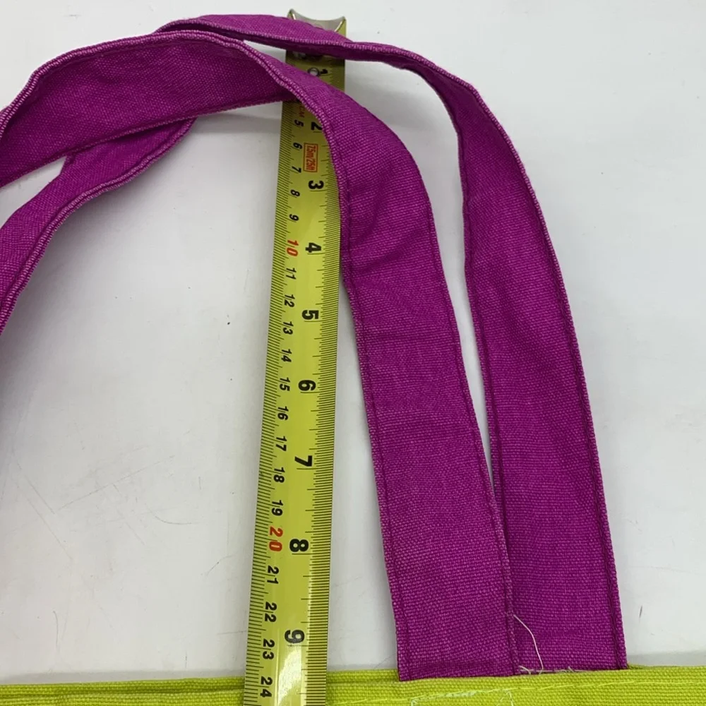Trader Joe's RARE Lady with fruit Hat Tote Bag TOT9369F - Picture 8 of 11